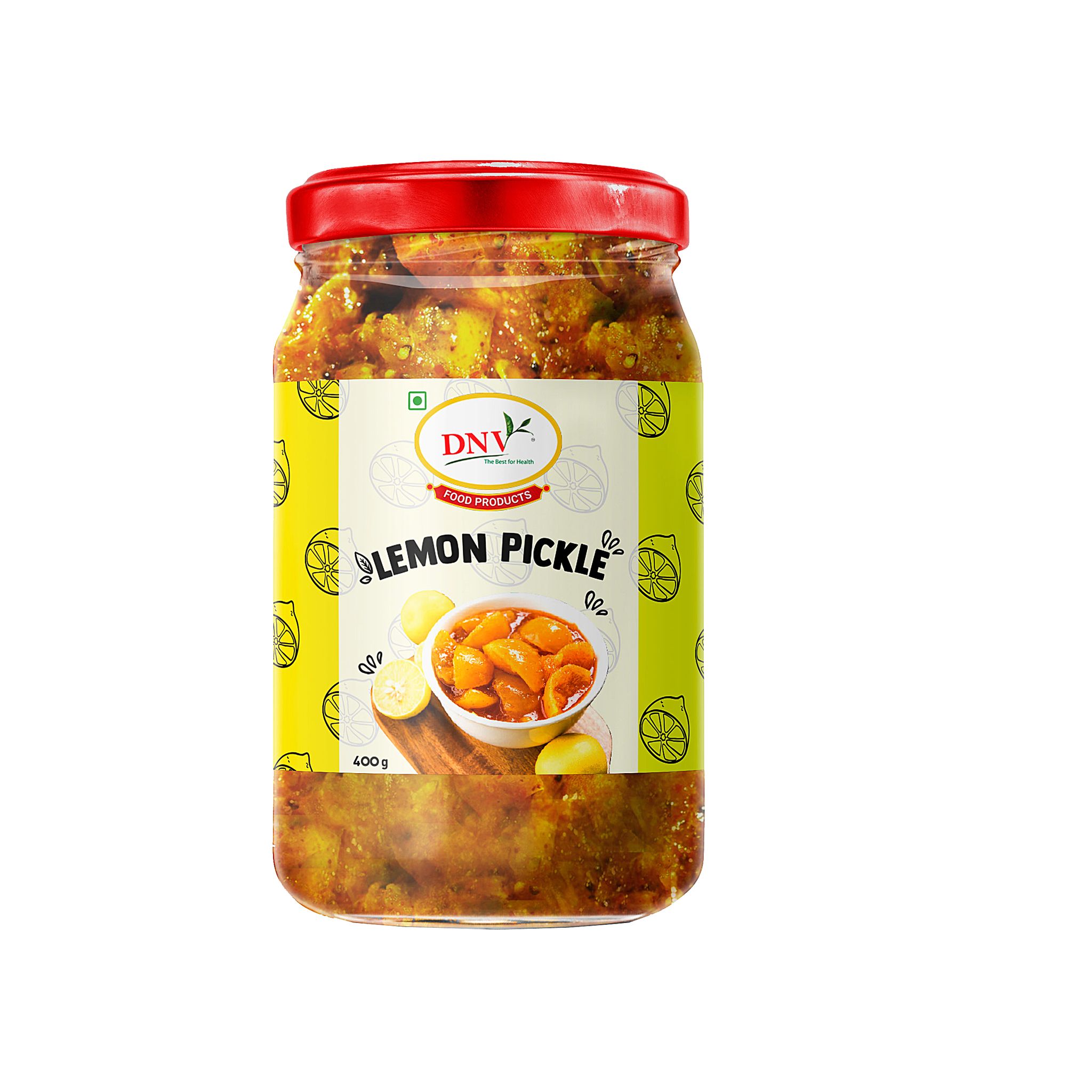 DNV Foods Pickle Lemon, 400 gm