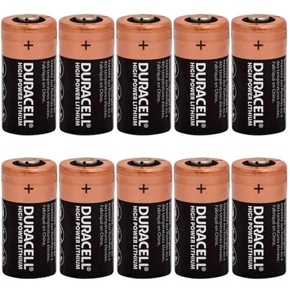 DL123A DURACELL Ultra Lithium Photo 10 Batteries
