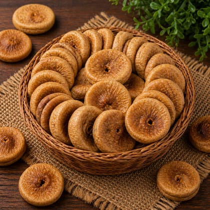 Medium Dried Figs Anjeer (250g) | Natural Sweetness & Chewy Texture | Healthy Snacking & Desserts