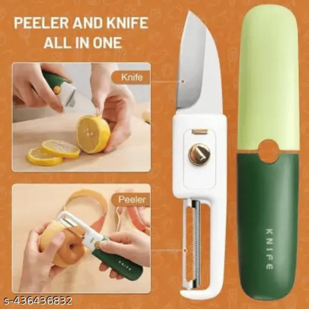 2-in-1 Peeler & Knife