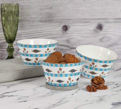 Verdant Chef D'Oeuvre Nikko Bowl (Set Of 3)