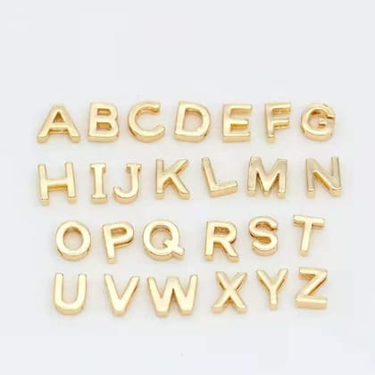 Initial Alphabet Letter Gold Charm Birthday Gifts Women Girls-B