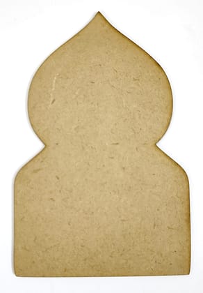 Brand Zero Plain MDF Diy Jharokha Base - Single Base Layer - Design BZJSBL10002 - Select Your Preference Of Size & Thickness