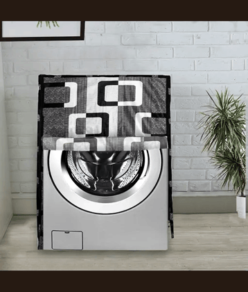 ENTICE Front Load Washing Machine Cover Compatiable For 8 kg - Gray