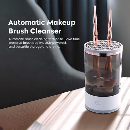 Automatic Makeup Brush Cleaner