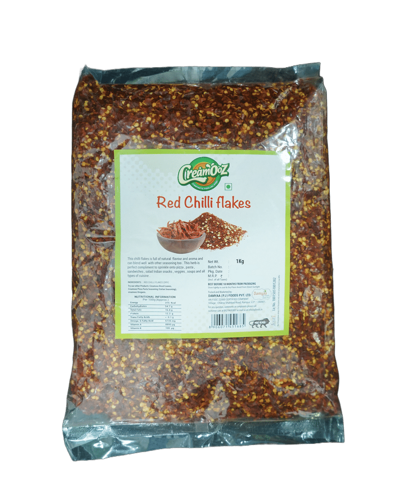 Creamooz Red Chilli Flakes, 1 Kg