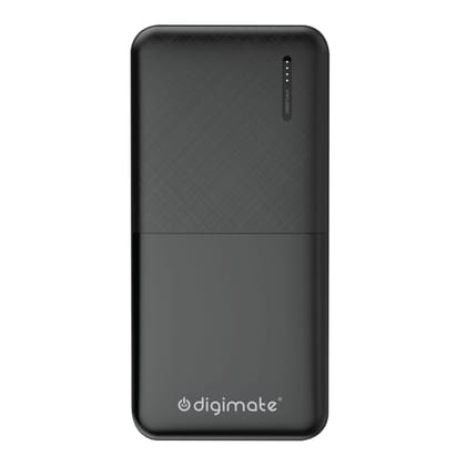Digimate Dual USB, 10000mAh, 10W Fast Charging, Power Bank | LED Display | (Black, DG-PB-1006) Digimate Dual USB, 10000mAh, 10W Fast Charging, Power Bank | LED Display | (Black, DG-PB-1006)