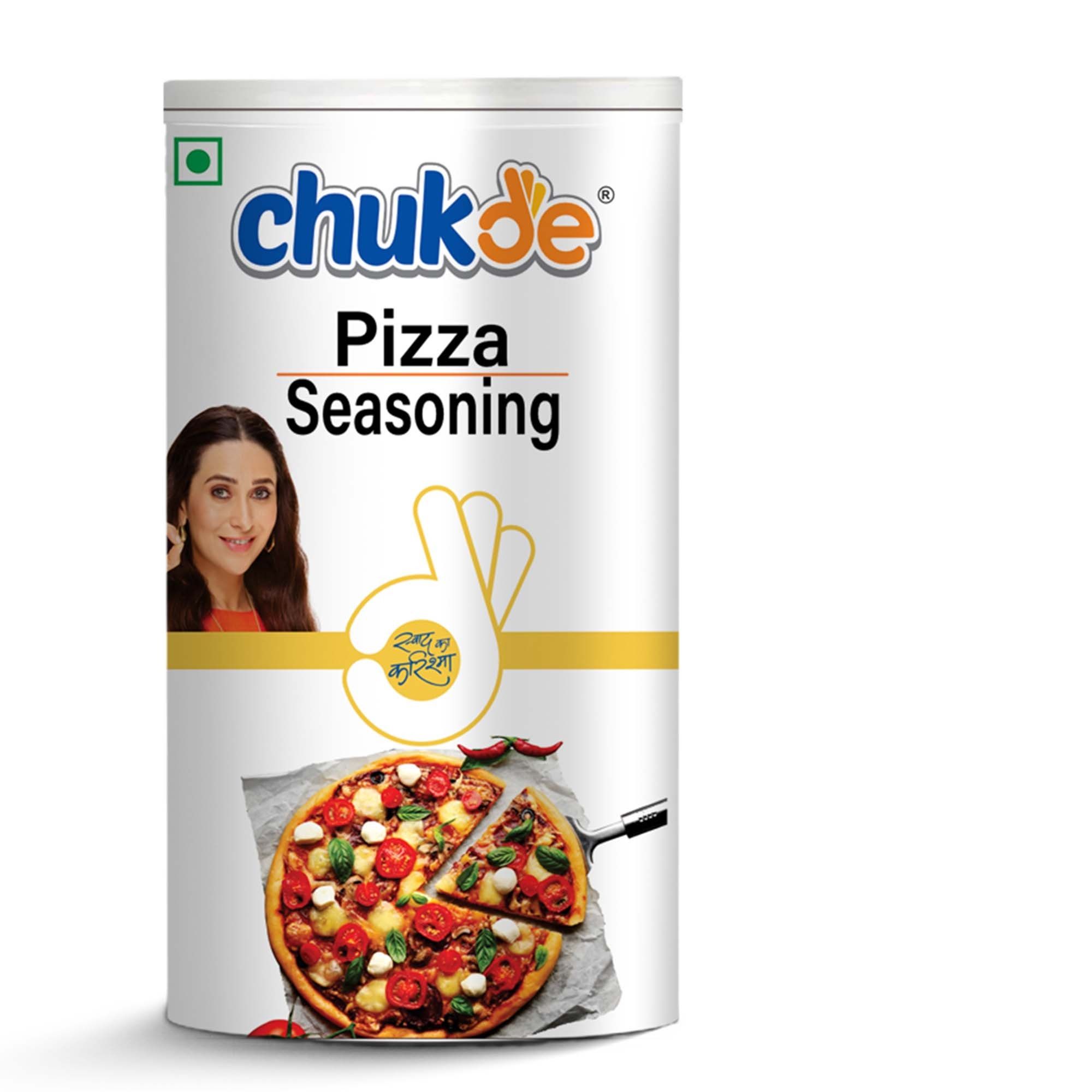 Chukde Pizza Seasoning - Authentic Taste & Flavour, Sprinkler, 80 g Jar