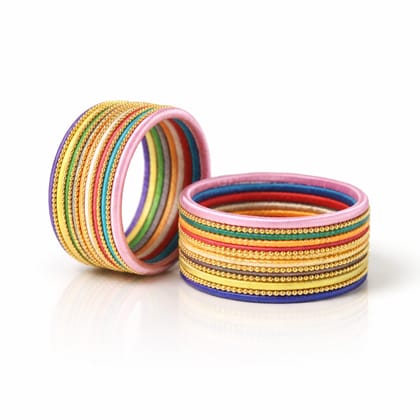 Handcrafted Silk Thread Bangles | Traditional Women's Ethnic & Festive Jewellery.