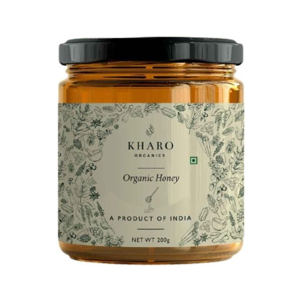 Kharo Organics Multiflora Raw Honey 200 Gms