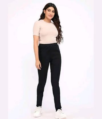 OuterWear - Black Denim Regular Fit Women's Jeans ( Pack of 1 )