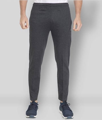 Zeffit - Charcoal Cotton Blend Men's Sports Trackpants ( Pack of 1 )
