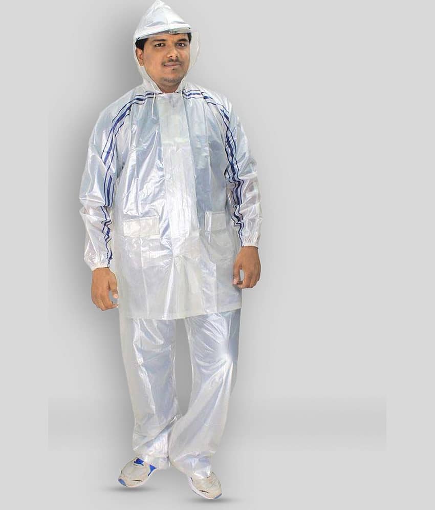 Goodluck Off-White Rain Suit