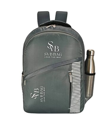 SVB BAG 35 Ltrs Polyester Backpack *For Men & Women ( Grey ) - Grey