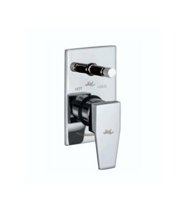 Nalini Pro Black Exposed parts of Single Lever Concealed Divertor Mixer 2 Outlets