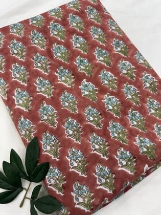 Block Print Fabric-2.5 mtr