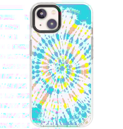 Swirls - Baby Blue-iPhone 16 Pro Max / White