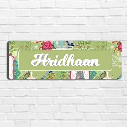 Koyal's Dream Name Plate - Petite-Green