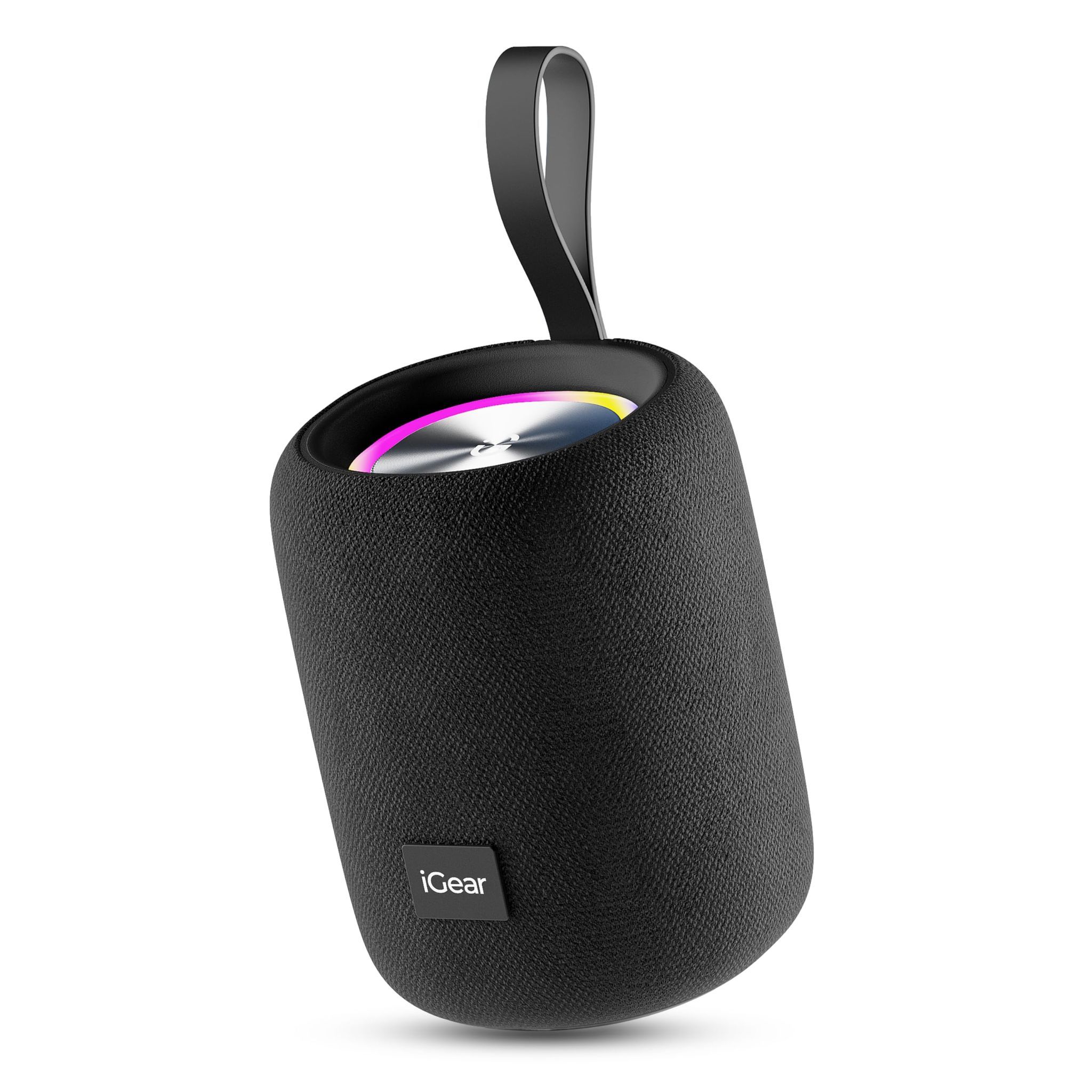 Roll 10W Portable Bluetooth Speaker - Immersive 360-Degree Surround Sound, Extended 7-Hour Playtime, Splashproof Design, True Wireless Stereo (TWS) Pairing, Portable with Travel Loop