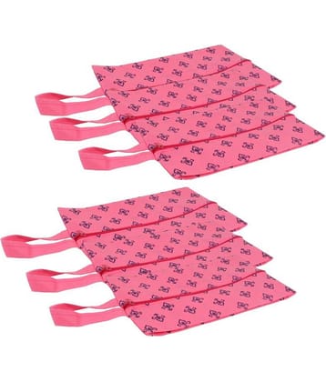 PrettyKrafts Shoe Cover, Shoe Bag with Center Zipper- Large (Set of 6 pcs)