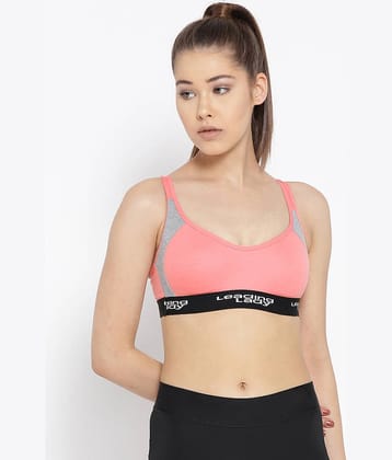 Leading Lady Cotton Non Padded Women's Push Up Bra ( Pink )