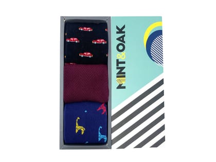 Giftbox of 3 - Slip into Style Socks For Men
