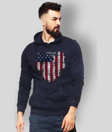 Leotude - Black Fleece Regular Fit Men's Sweatshirt ( Pack of 1 )