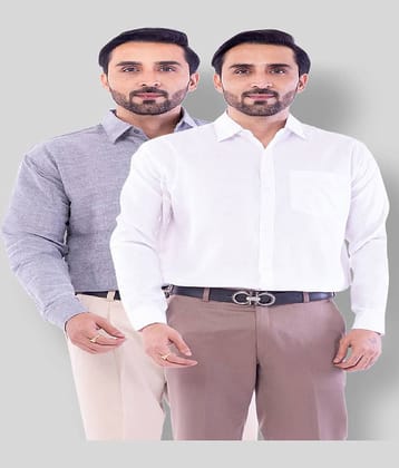 DESHBANDHU DBK - Multicolor Cotton Regular Fit Men's Casual Shirt (Pack of 2 )