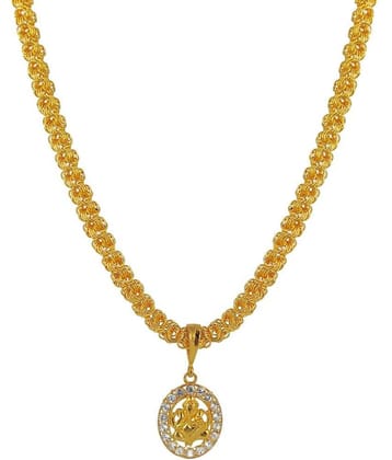 JIPPA - Gold Pendant set ( Pack of 1 )