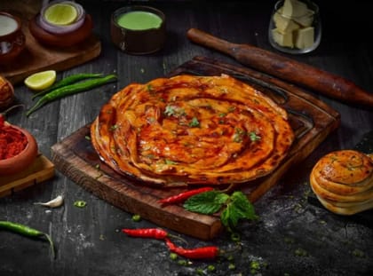 Lal Mirchi Parantha
