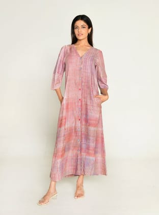 Plosky Cloud Shirt Dress-XS