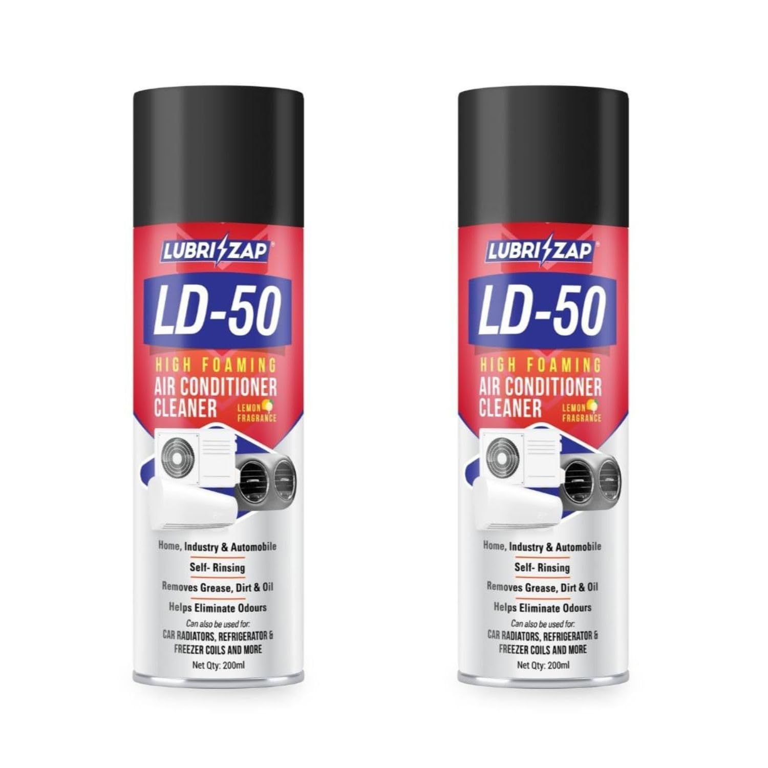 Lubrizap Cleaner Hygiene & Water AC Foam Cleaner for Split Ac and Window Ac Foam Cleaner for Best Cooling (200 ml)-Pack of 2 Lubrizap Cleaner Hygiene & Water AC Foam Cleaner for Split Ac and Window Ac Foam Cleaner for Best Cooling (200 ml)-Pack of 2 - 20