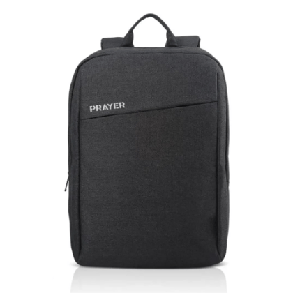 Prayer Premium Laptop Backpack college bag office bag  Colour : Black