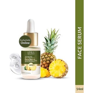 Lotus Botanicals Aha+Bha+Pha & Pineapple Gentle Resurfacing Face Serum (14 Ml)