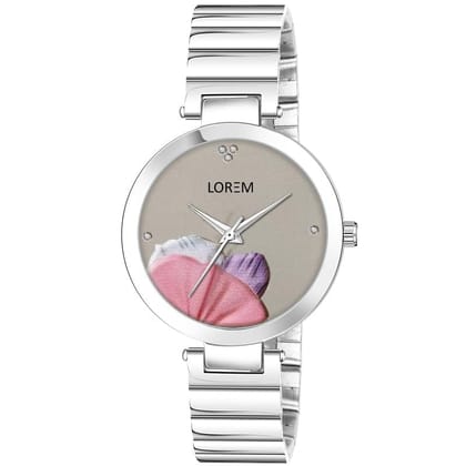 LOREM Flower Designer Analog Watch for Women-UF
