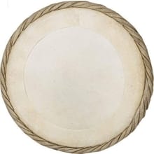 Professional Quality Dholak Dholki Goatskin Bayan Drum 8 inch Gajra Bass Head Skin