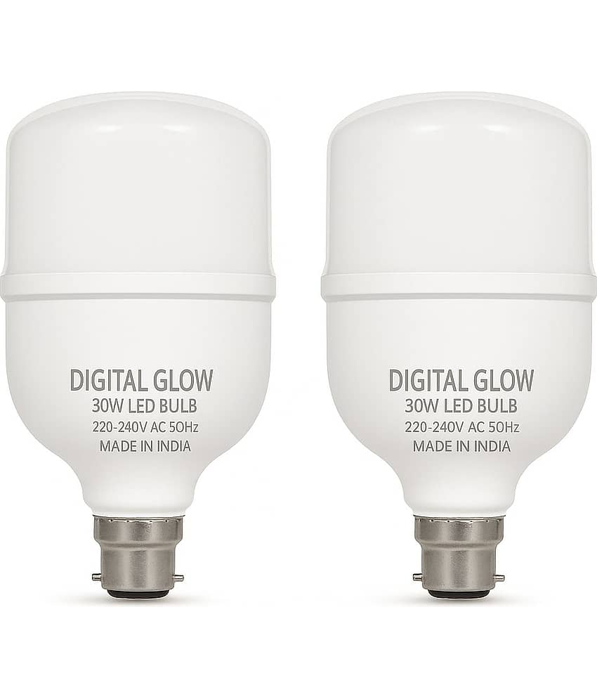Digital glow 30W Cool Day Light LED Bulb ( Pack of 2 )