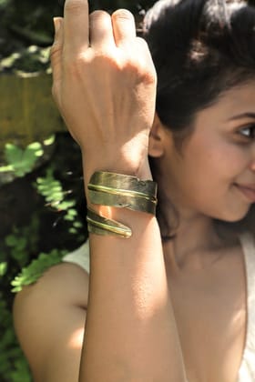 Feather Wrap Bangle
