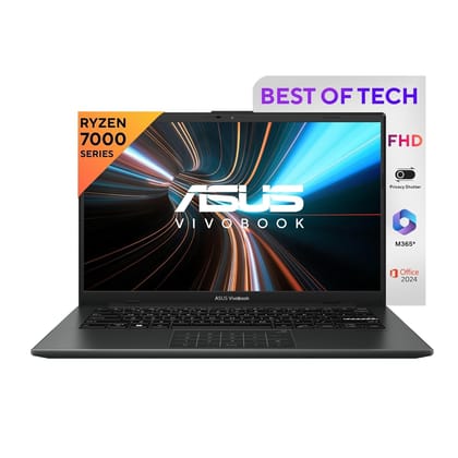 ASUS Vivobook Go 14, AMD Ryzen 5 7520U, 8GB RAM, 512GB SSD, FHD 14"(1920 x 1080), Windows 11, Office Home 2024, M365 Basic (1Year)*, Black, 1.38kg, E1404FA-EB2522WS, AMD Radeon iGPU Laptop ASUS Vivobook Go 14, AMD Ryzen 5 7520U, 8GB RAM, 512GB SSD, FHD 1