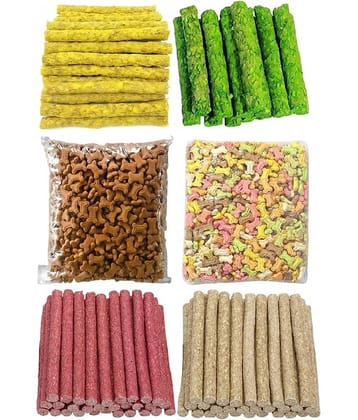 The Treat Home (Chicken & Mutton) Munchy, (400Gm), (Egg & Natural) Munchy (200Gm), (Cocoa & Mix) Biscuits (200Gm) Pack