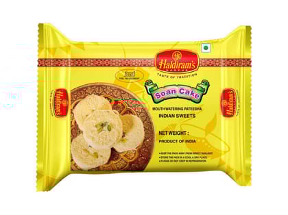 Haldiram's Soan Cake Packed Sweets - 400 Gm