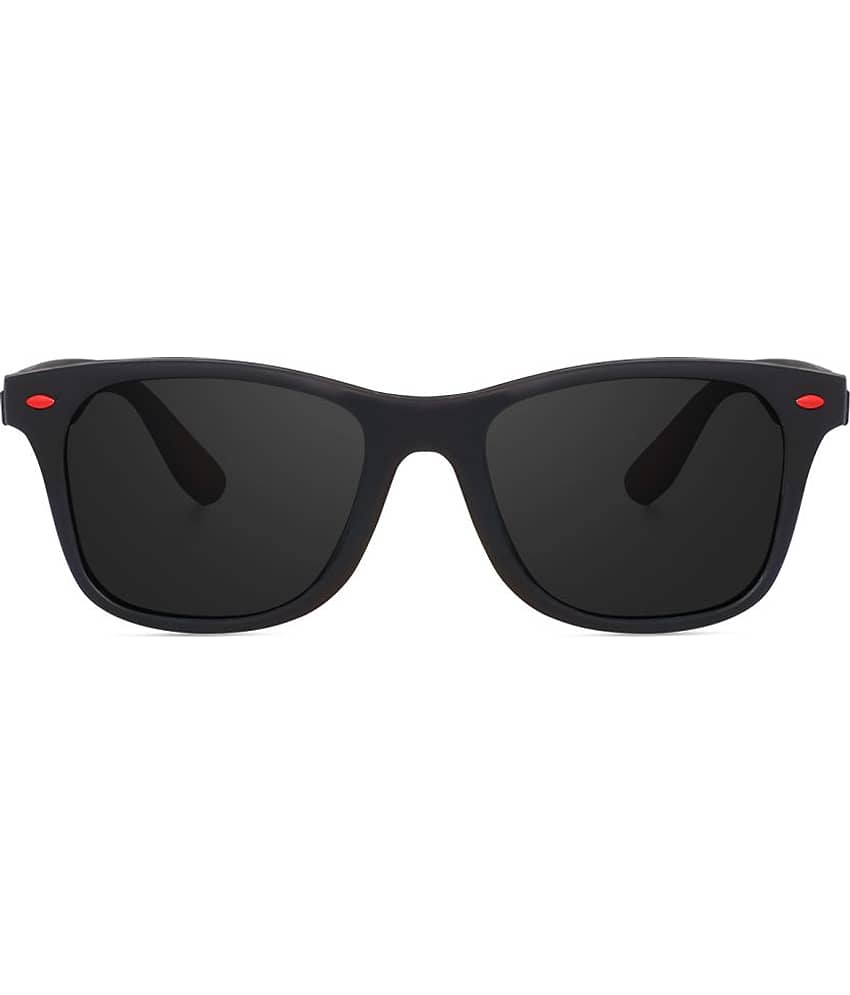 Kanny Devis Black Rectangular Sunglasses ( Pack of 1 )