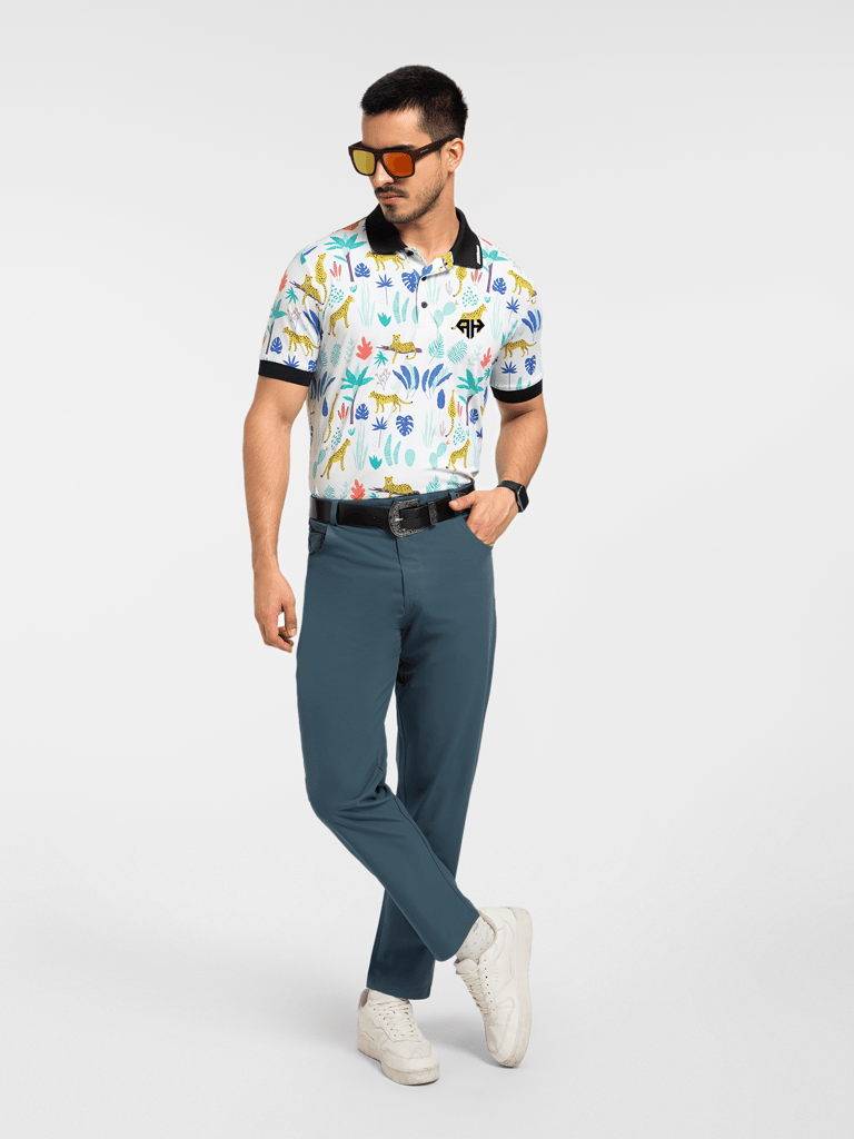AH Ultra - Leopard & Tropical Fun Polo
