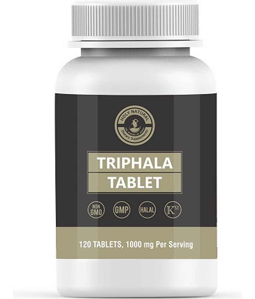 Holy Natural Triphala Tablet  - 120 100 gm Vitamins Tablets