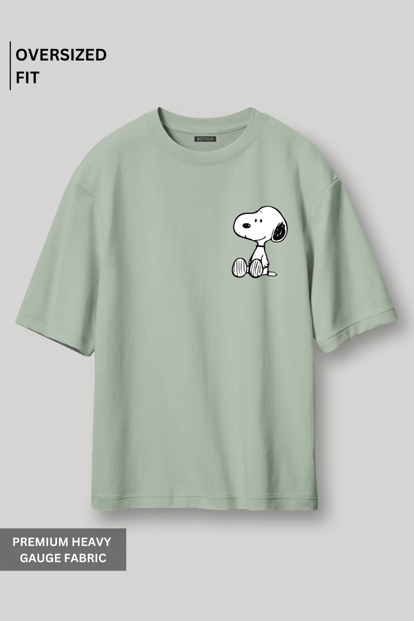 Snoopy - Oversized T-Shirt-XS