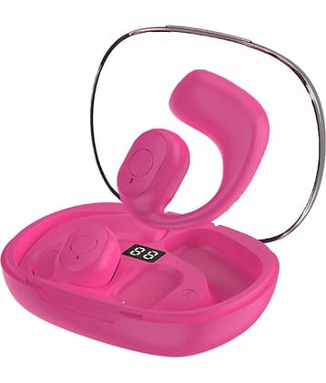 VEhop U10 OWS OPEN EAR Bluetooth True Wireless (TWS) On Ear 48 Hours Playback Comfirtable in ear fit IPX4(Splash & Sweat Proof) Red