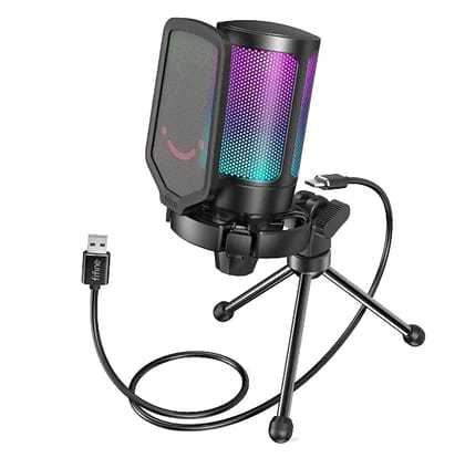 (Refurbished) Fifine Ampligame - A6V USB Gaming Microphone (Black) (Refurbished) Fifine Ampligame - A6V USB Gaming Microphone (Black)