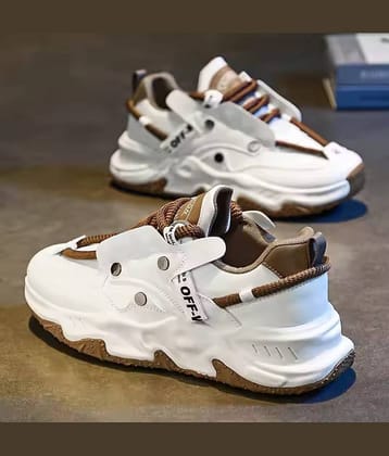 Akiko WAVESTRIDE Brown Men's Sneakers