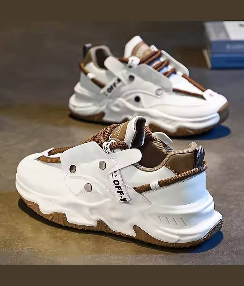 Akiko WAVESTRIDE Brown Men's Sneakers