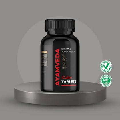 Dr. Ajayita's iCalm Sleep and Stress Tabs-120 Tabs
